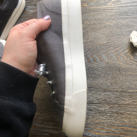 Sperry Top-Sider Sky Sail Metallic Twill Sneaker - Picture 5 of 6